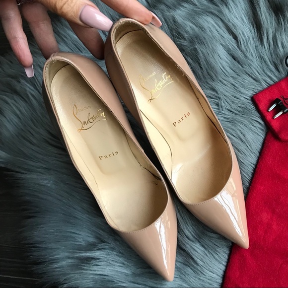Sold Christian Louboutin 🌹 140mm Pigalle Plato 38 - Picture 6 of 8